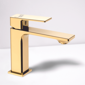 JCS-102 Single Lever Basin Mixer (Gold)
